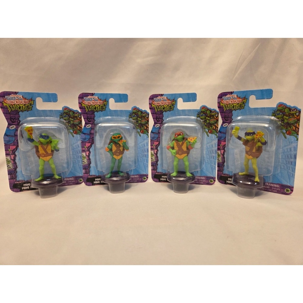 Legend Toys TMNT Mini Figure Set 4-Pack Leonardo Donatello Michelangelo Raphael